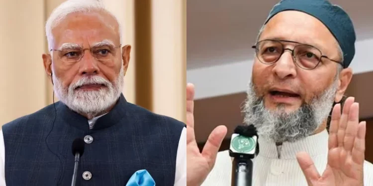 ‘আপনার বাংলাদেশি বোন দিল্লিতে বসে আছে’, মোদিকে কড়া জবাব ওয়াইসির