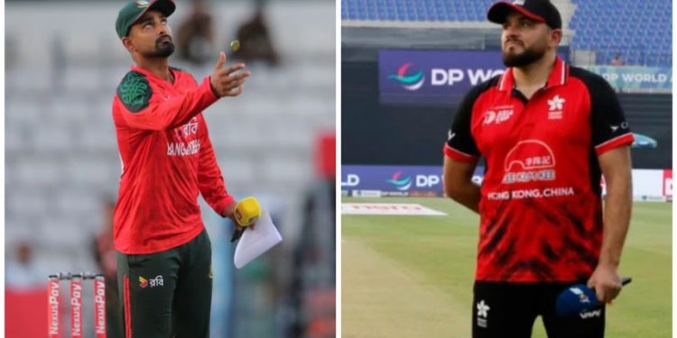হংকংয়ের বিপক্ষে টস জিতে বোলিংয়ে বাংলাদেশ