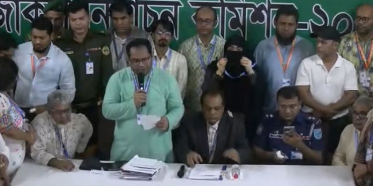জাকসু নির্বাচনের ফল ঘোষণা শুরু