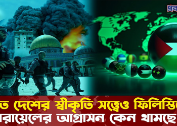 এত দেশের স্বীকৃতি সত্ত্বেও ফিলিস্তিনে ইসরায়েলের আ’গ্রা’স’ন কেন থামছে না