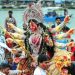 প্রতিমা বিসর্জনে শেষ হলো শারদীয় দুর্গাপূজা
