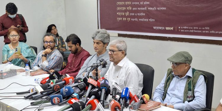 নির্বাচনে ব্যত্যয় ঘটলে দায় প্রধান উপদেষ্টাকে নিতে হবে: মির্জা ফখরুল