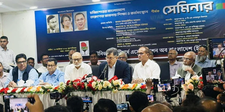 একটি দল জুলাই সনদে স্বাক্ষর করার সুযোগ খুঁজছে: সালাহউদ্দিন