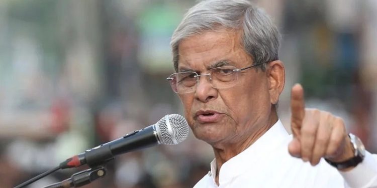 তাড়াহুড়ো করে দুটি আইন করতে চায় সরকার, মির্জা ফখরুলের প্রতিবাদ
