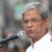 তাড়াহুড়ো করে দুটি আইন করতে চায় সরকার, মির্জা ফখরুলের প্রতিবাদ