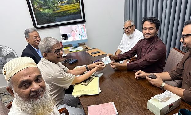 বিএনপিতে যোগ দিলেন জুলাই শহীদ মুগ্ধের ভাই স্নিগ্ধ