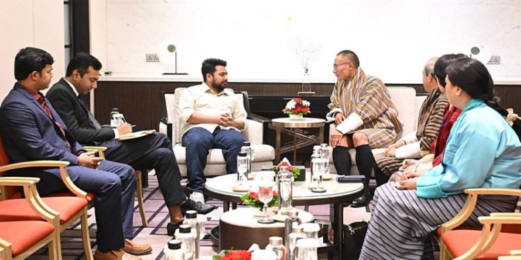 ভুটানের প্রধানমন্ত্রীর সঙ্গে এনসিপি নেতাদের সাক্ষাৎ
