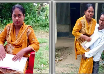 বাবার কোলে চড়ে চলাচল করা নাইছ স্নাতকে পেলেন প্রথম শ্রেণি