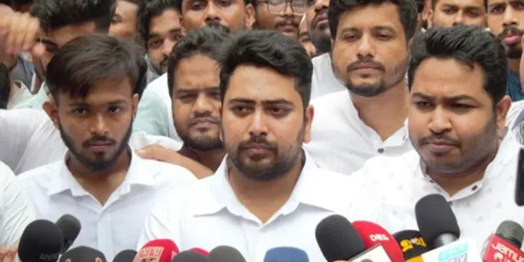 ১৫ নভেম্বরের মধ্যে প্রার্থী ঘোষণা করবে এনসিপি: নাহিদ