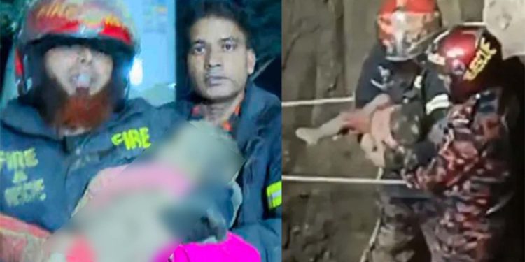 রাজশাহীতে গর্ত থেকে উদ্ধার করা শিশু সাজিদ বেঁচে নেই