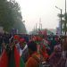 তারেক রহমানের আগমন ঘিরে জিয়া উদ্যানে নেতাকর্মীদের ঢল