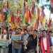 ত্রিপুরায় বাংলাদেশের সহকারী হাইকমিশনের সামনে বিক্ষোভ
