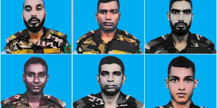 সুদানে আবেইতে সন্ত্রাসী হামলায় হতাহত শান্তিরক্ষীদের নাম ও ছবি প্রকাশ করেছে আইএসপিআর