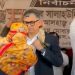বিএনপি নেতা সালাহউদ্দিনকে টাকার মালা পরিয়ে দিলেন মহিলা দলের নেত্রী