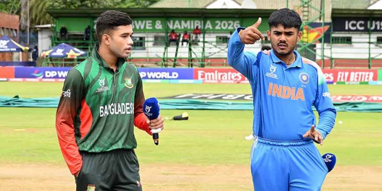 টসের পর হাত মেলালেন না বাংলাদেশ-ভারতের ক্রিকেটার