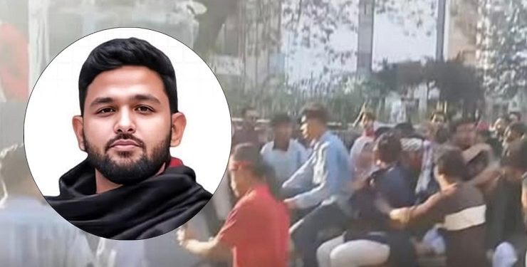 ইনকিলাব মঞ্চের জাবের গুলিবিদ্ধ