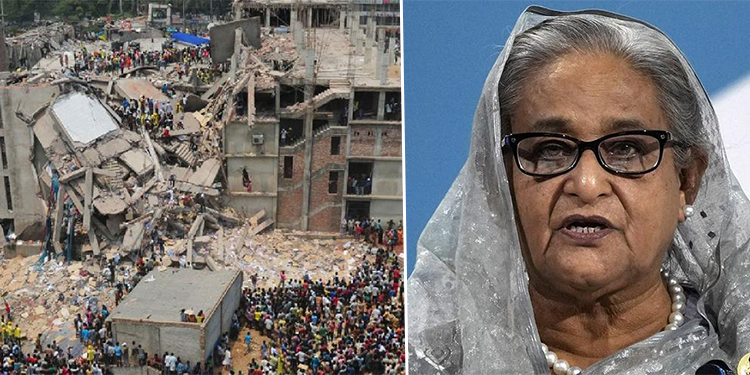 রানা প্লাজার ক্ষতিগ্রস্তদের ১২৭ কোটি টাকা আত্মসাৎ করেন হাসিনা