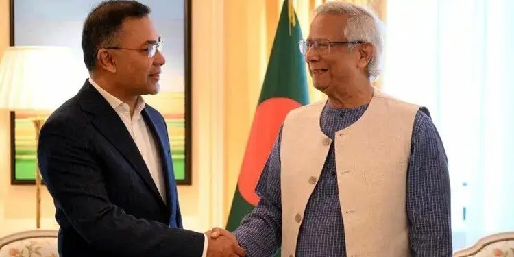 নির্বাচনে নিরঙ্কুশ জয়: তারেক রহমানকে প্রধান উপদেষ্টার অভিনন্দন