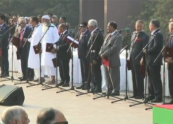 শপথ নিলেন ২৫ মন্ত্রী