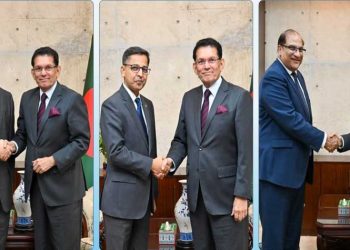 পররাষ্ট্রমন্ত্রীর সঙ্গে চীন, ভারত ও পাকিস্তানের দূতদের সাক্ষাৎ