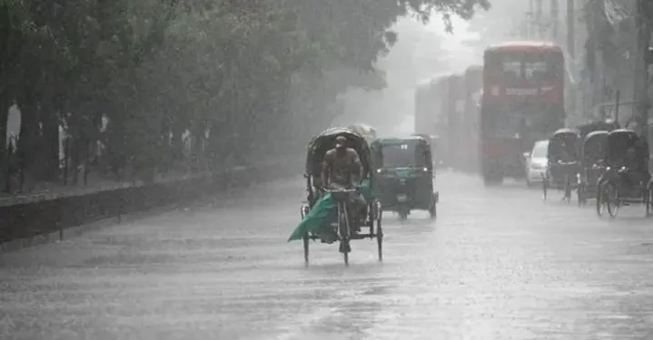 ঢাকায় ৫০ কিমি বেগে ঝোড়ো হাওয়াসহ বজ্রবৃষ্টির শঙ্কা