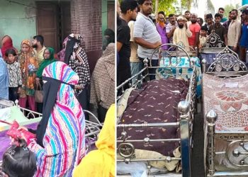 ৯ মসজিদ থেকে আনা হয়েছে খাটিয়া, জুমার নামাজের পর জানাজা
