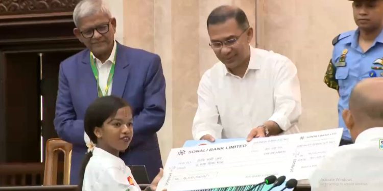 ক্রীড়া ভাতা কার্যক্রমের উদ্বোধন করলেন প্রধানমন্ত্রী তারেক রহমান
