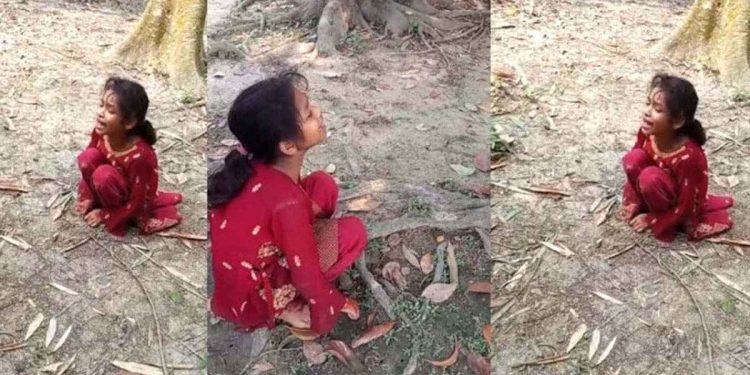 সৎ মায়ের নির্যাতন, মায়ের কবরের পাশে শিশুর কান্না