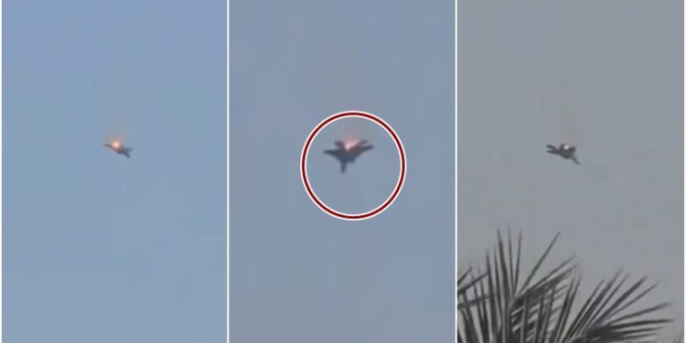 কুয়েতে ইরানের ক্ষেপণাস্ত্র হামলায় মার্কিন যুদ্ধবিমান এফ-১৫ বিধ্বস্ত