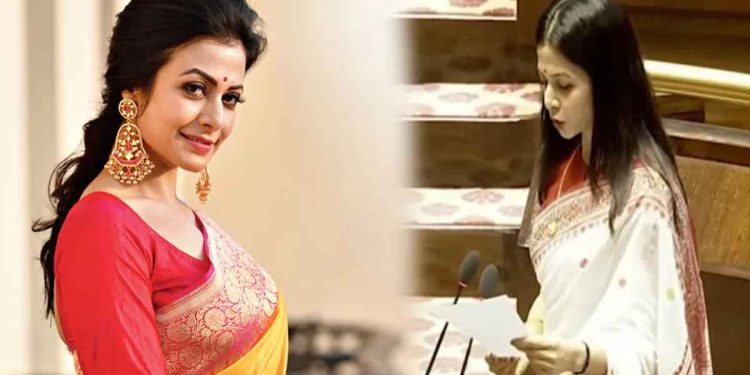 সংসদ সদস্য হিসেবে শপথ গ্রহণ করলেন কোয়েল মল্লিক