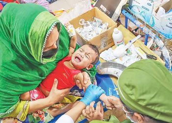 হাম ও উপসর্গে আরও ৯ শিশুর মৃত্যু, নতুন শনাক্ত ১১০৫