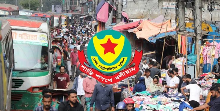 ঢাকার ফুটপাত দখলমুক্ত করতে আজ থেকে ডিএমপির অভিযান