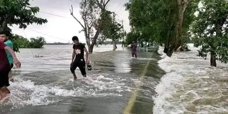 দেশের ৫ জেলায় বন্যার পূর্বাভাস, ৪ নদীর পানি বিপৎসীমার ওপরে