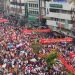 পল্টনে বিএনপির শ্রমিক সমাবেশে লাখো জনতার ঢল