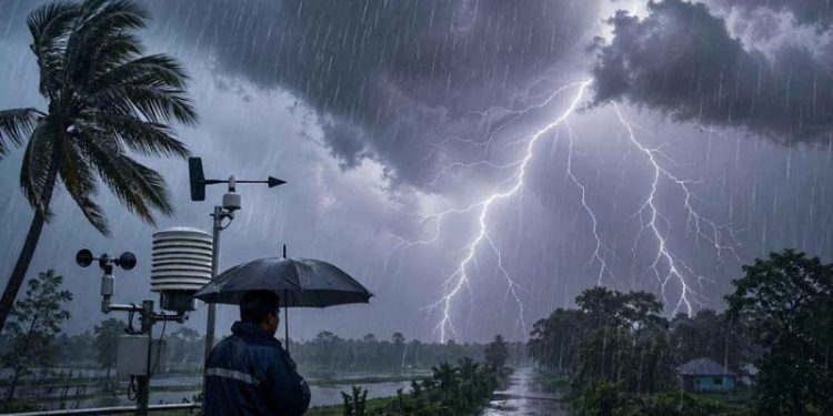 দেশের ৮ অঞ্চলে বজ্রবৃষ্টিসহ ঝোড়ো হাওয়ার আভাস