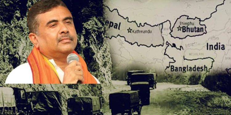 চিকেন্স নেক নিয়ে শুভেন্দু সরকারের নতুন সিদ্ধান্ত
