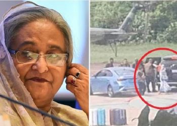 ‘শেখ হাসিনা ৩ পৃষ্ঠার পদত্যাগপত্র ভ্যানিটি ব্যাগে করে নিয়ে চলে গেছেন’