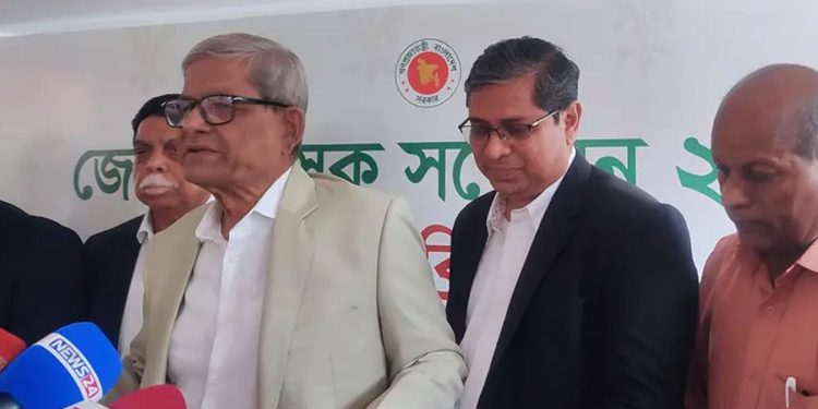এক বছরের মধ্যে স্থানীয় সরকার নির্বাচন সম্পন্ন করা হবে: মির্জা ফখরুল