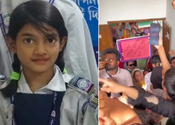 শিশু রামিসা ধর্ষণ-হত্যা: বিচারের দাবিতে পল্লবী থানা ঘেরাও