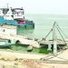 দৌলতদিয়া ফেরিঘাটে আবারও পন্টুন থেকে পদ্মায় পড়ে গেল বাস