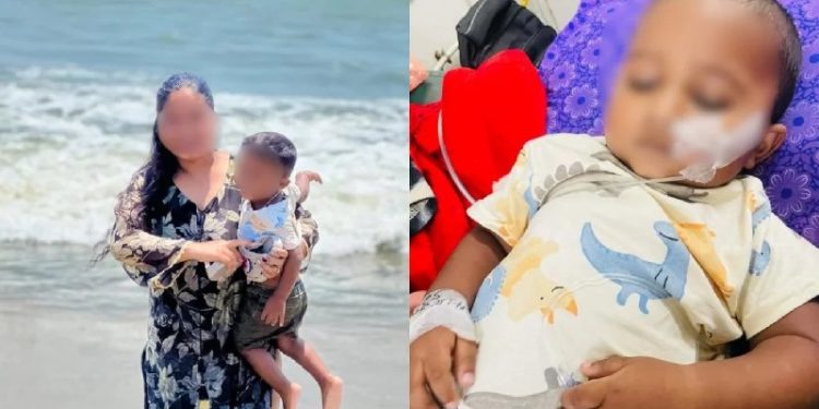 আইসিইউ ফেরত দুই বছরের শিশুসহ মাকে গ্রেপ্তার করলো পুলিশ