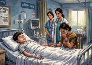হামের উপসর্গ নিয়ে আরও ৫ শিশুর মৃত্যু