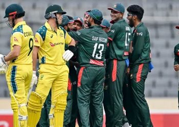 ২১ বছর পর অস্ট্রেলিয়াকে হারিয়ে ওয়ানডেতে উড়ন্ত শুরু বাংলাদেশের