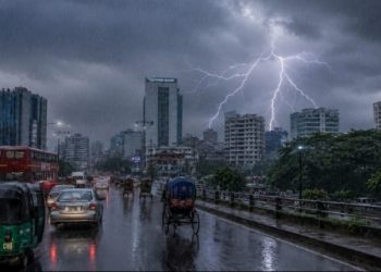 ঢাকাসহ ১৬ অঞ্চলে সন্ধ্যার মধ্যে ঝোড়ো বৃষ্টির আভাস