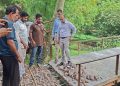 ব্রিজে রডের বদলে বাঁশের কঞ্চি, ভেঙে দিল প্রশাসন