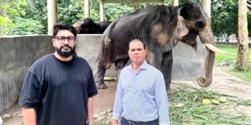 বগুড়া থেকে উদ্ধার ‘বাদশাহ বাহাদুর’কে দেখতে চিড়িয়াখানায় প্রধানমন্ত্রীর প্রতিনিধিদল