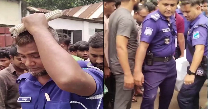 ট্রাকের চাপায় প্রাণ গেল স্কুলছাত্রের, মরদেহ উদ্ধার করতে গিয়ে স্তব্ধ পুলিশ বাবা