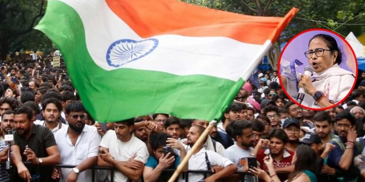 আন্দোলনরত শিক্ষার্থীদের পাশে দাঁড়াতে সোমবার দিল্লি যাচ্ছেন মমতা