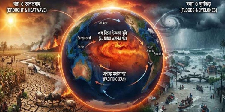 জোরালো হচ্ছে ‘এল নিনো’, চরম দুর্যোগের আভাস