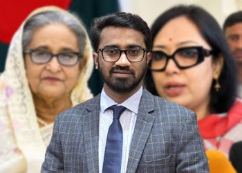 রুমিন ফারহানা আপার মধ্যে শেখ হাসিনার ছায়া: রাশেদ খাঁন